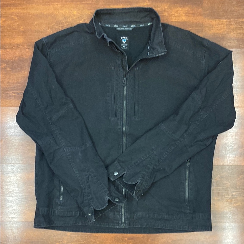 Kuhl Black Lightweight Zip-Up Jacket